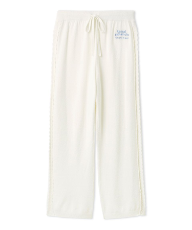 【kansai yamamoto】【レディース】スムーズィージャガードロングパンツ