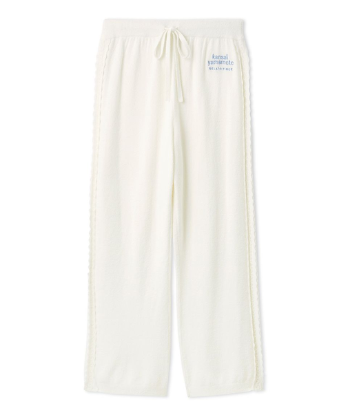 【kansai yamamoto】【レディース】スムーズィージャガードロングパンツ