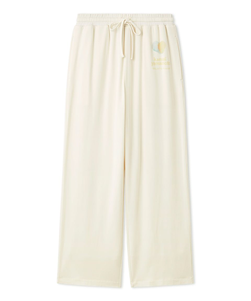 【kansai yamamoto】【レディース】ワンポイントレーヨンロゴロングパンツ