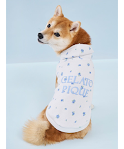 【CAT&DOG】フラワー柄裏毛フーディー
