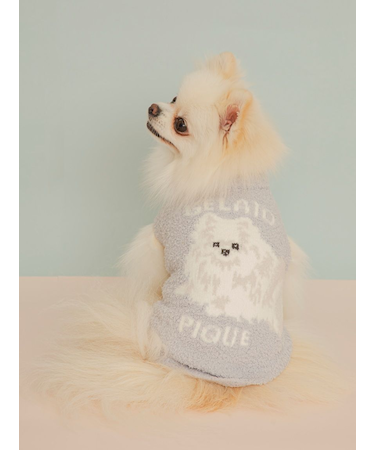 【CAT&DOG】ポメラニアジャガードプルーバー