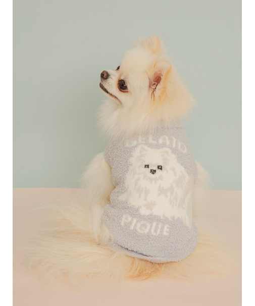 【CAT&DOG】ポメラニアジャガードプルーバー