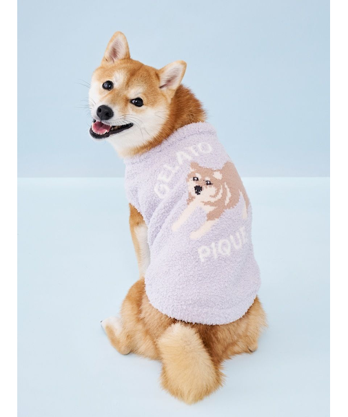 【CAT&DOG】柴犬ジャガードプルオーバー