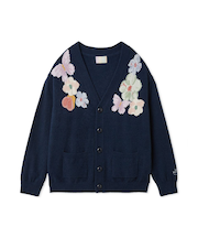 【kansai yamamoto】【メンズ】スムーズィージャガードカーディガン