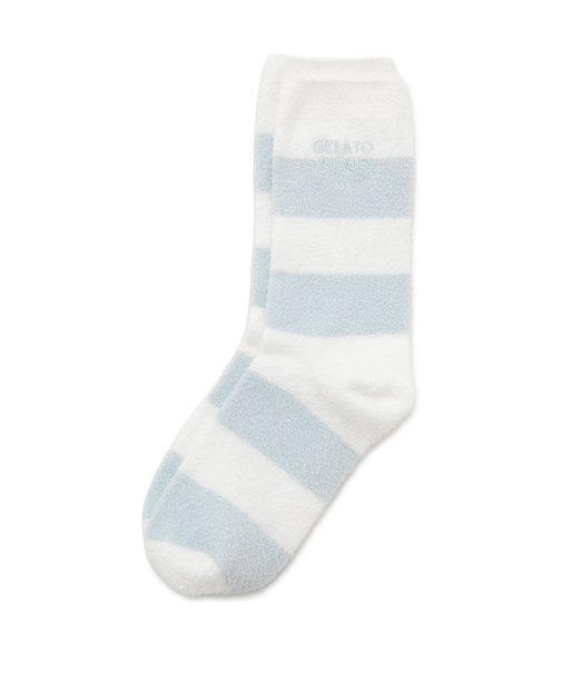 【HOMME】スムーズィー2ボーダーソックス