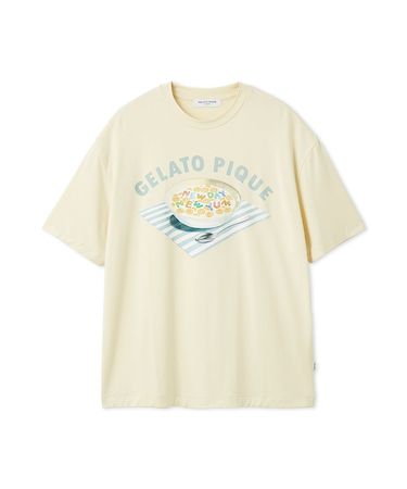 【HOMME】シリアルワンポイントロゴTシャツ