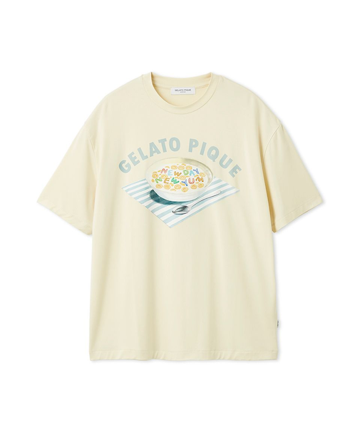 【HOMME】シリアルワンポイントロゴTシャツ