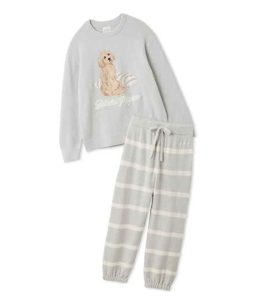 ドラゴンクエスト】【キッズ】ベビモコプルオーバー&ボーダーロング