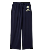 【kansai yamamoto】【メンズ】ワンポイントレーヨンロゴロングパンツ