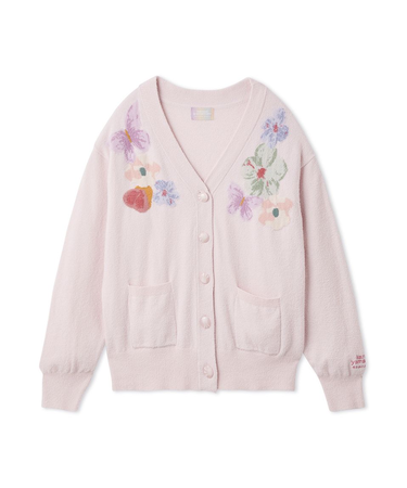 【kansai yamamoto】【レディース】スムーズィージャガードカーディガン