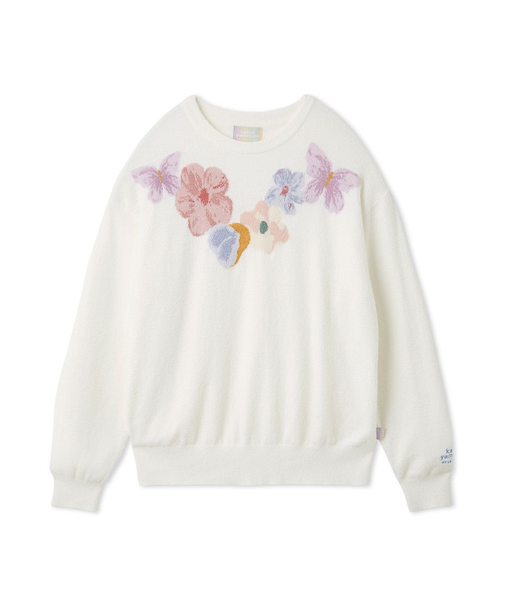 【kansai yamamoto】【レディース】スムーズィージャガードプルオーバー