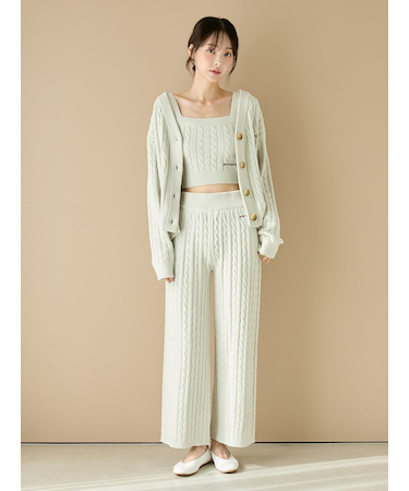 エアリーモコアランロングパンツ