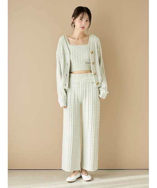 エアリーモコアランロングパンツ