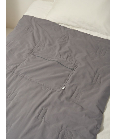 【トラベルグッズ】【Sleep】ポケッタブル中綿ブランケット
