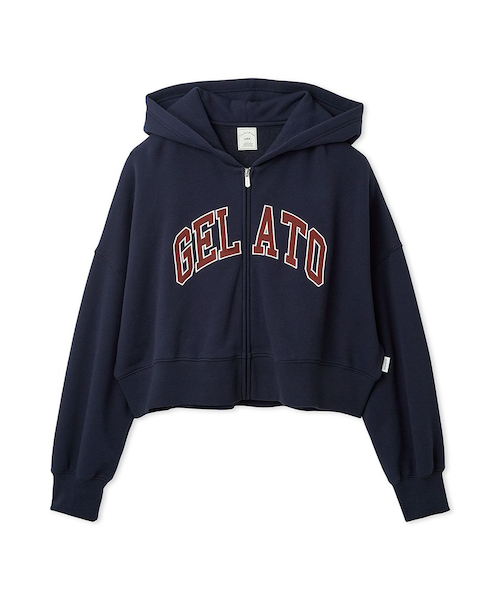 カレッジロゴ裏毛パーカ｜ジェラートピケの通販｜&mall（アンドモール