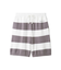 【HOMME】スムーズィー2ボーダーハーフパンツ