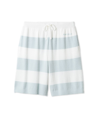 【HOMME】スムーズィー2ボーダーハーフパンツ