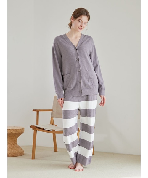 スムーズィー2ボーダーロングパンツ｜ジェラートピケの通販｜&mall