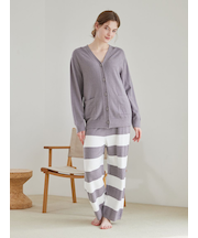 スムーズィー2ボーダーロングパンツ