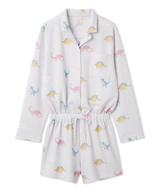 ダイナソー柄ワッフルオールインワン