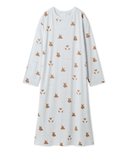 抗菌防臭バスローブベア柄ワンピース