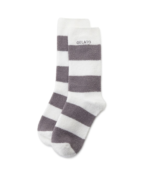 スムーズィー2ボーダーソックス