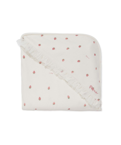 【KIDS】ストロベリー柄チュールブランケット