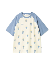 【HOMME】ポップコーン柄Tシャツ