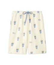 【HOMME】ポップコーン柄ハーフパンツ