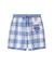 エアリーモコギンガムチェック柄ショートパンツ