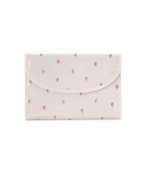 ストロベリー柄母子手帳ケースL