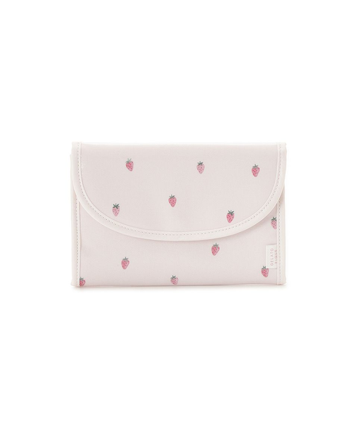 ストロベリー柄母子手帳ケースS