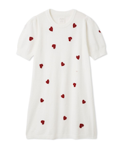 【ONLINE限定】エアリーモコハートジャガードワンピース