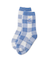 【KIDS】エアリーモコギンガムチェック柄ソックス
