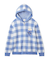 エアリーモコギンガムチェック柄パーカ