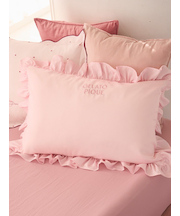 【WhiteDay】【Sleep】パッケージ付き3柄フリルピローケース