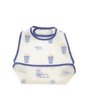 【BABY】ポップコーン柄お食事スタイ