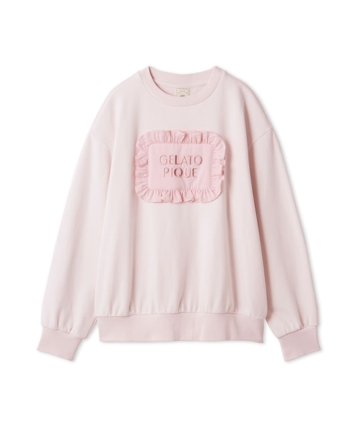 ピローモチーフ裏毛プルオーバー　ジェラートピケ gelato pique｜ピローモチーフ裏毛プルオーバー | Rakuten Fashion