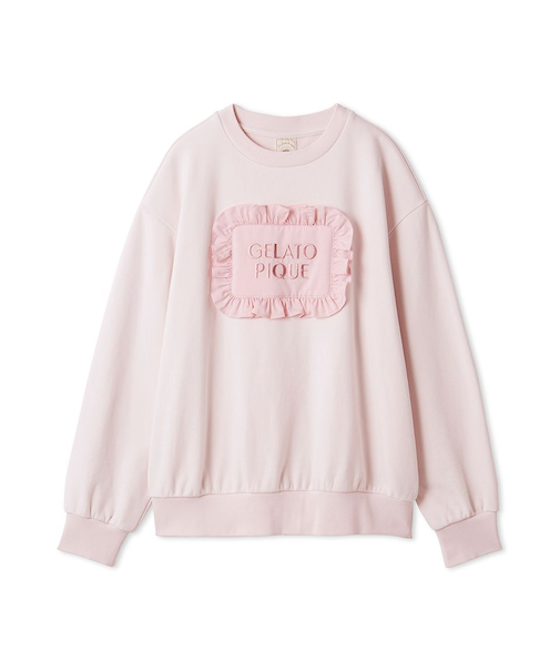 【WhiteDay】ピローモチーフ裏毛プルオーバー