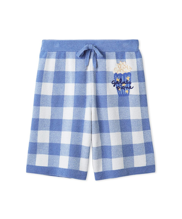 【HOMME】エアリーモコギンガムチェック柄ハーフパンツ