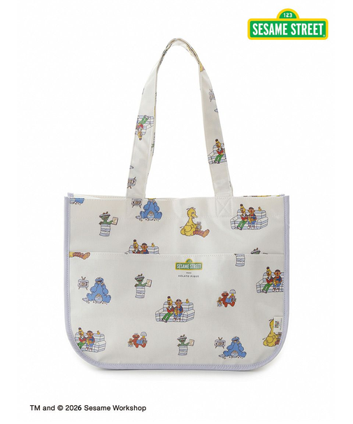 【SESAME STREET】総柄ママバッグ