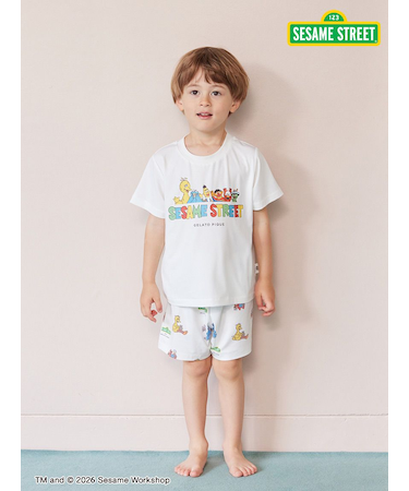 【SESAME STREET】【KIDS】ワンポイントTシャツ