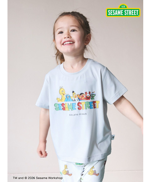 【SESAME STREET】【KIDS】ワンポイントTシャツ
