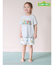 【SESAME STREET】【KIDS】総柄ショートパンツ