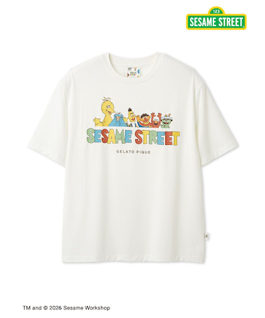 【SESAME STREET】【HOMME】ワンポイントTシャツ