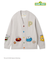 【SESAME STREET】【HOMME】エアリーモコアップリケカーディガン