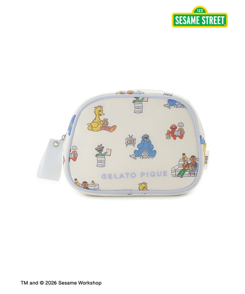 【SESAME STREET】総柄ポーチ