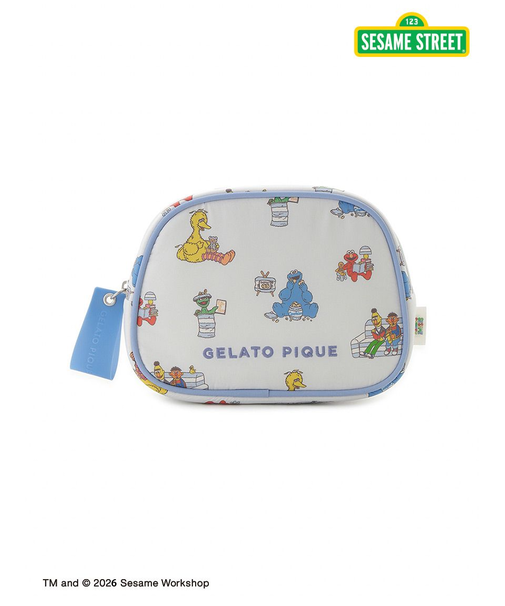 【SESAME STREET】総柄ポーチ