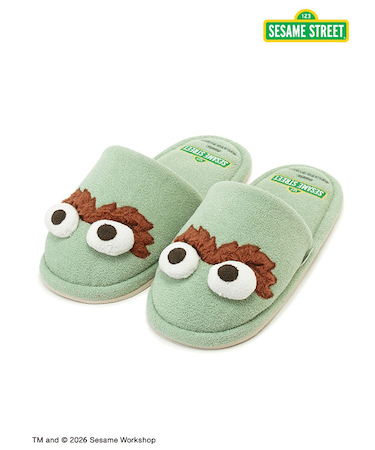 【SESAME STREET】【HOMME】ルームシューズ