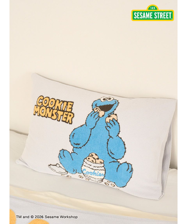 【SESAME STREET】【Sleep】エアリーモコジャガードピローケース
